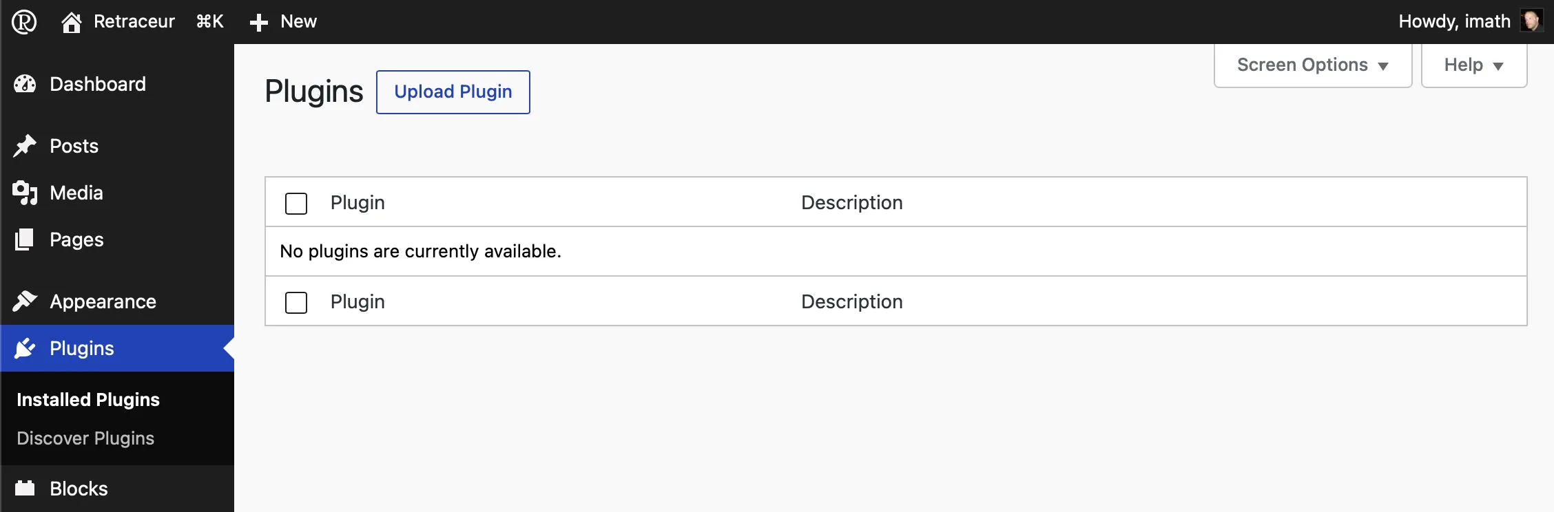 Plugin management