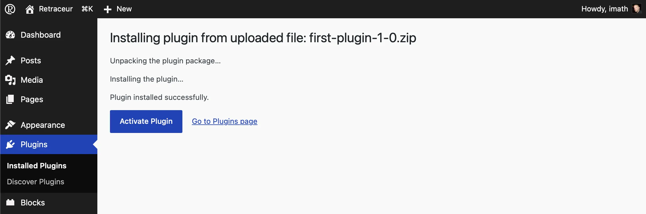 Plugin Installation